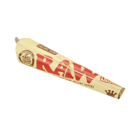 RAW Organic Hemp King Size cones - 3 stk.