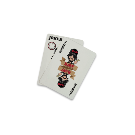 RAW Black spillekort - Kortene