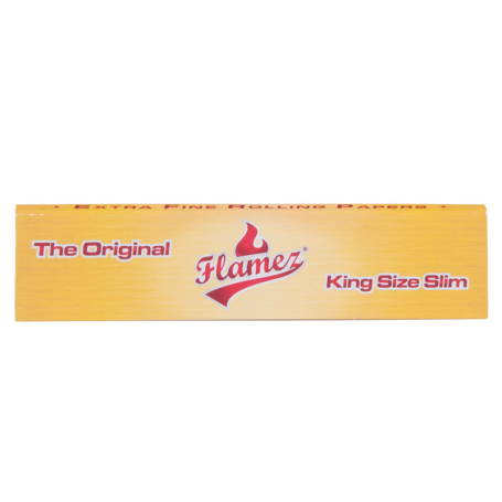 Flamez Yellow King Size Slim - pakke (lukket)