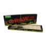 RAW Black Organic Hemp King Size cones - 20 stk. - Åben pakke