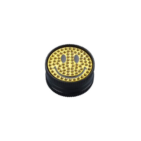 Champ High | Yellow Smile metal grinder (2-delt) - Ø: 30 mm 01