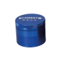 Elements Large 4-delt aluminium grinder (blå) - 02