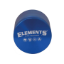Elements Large 4-delt aluminium grinder (blå) - 03