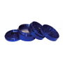 Elements Large 4-delt aluminium grinder (blå) - 04