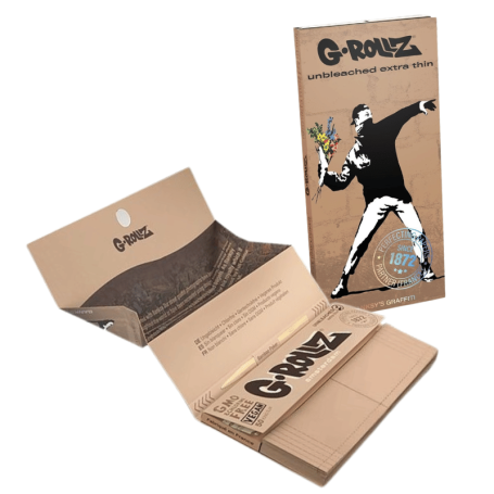 G-Rollz | Unbleached King Size Slim kombipakke - Forsidebillede