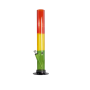 Black Leaf akryl cylinder bong - 40 cm | Produktfoto