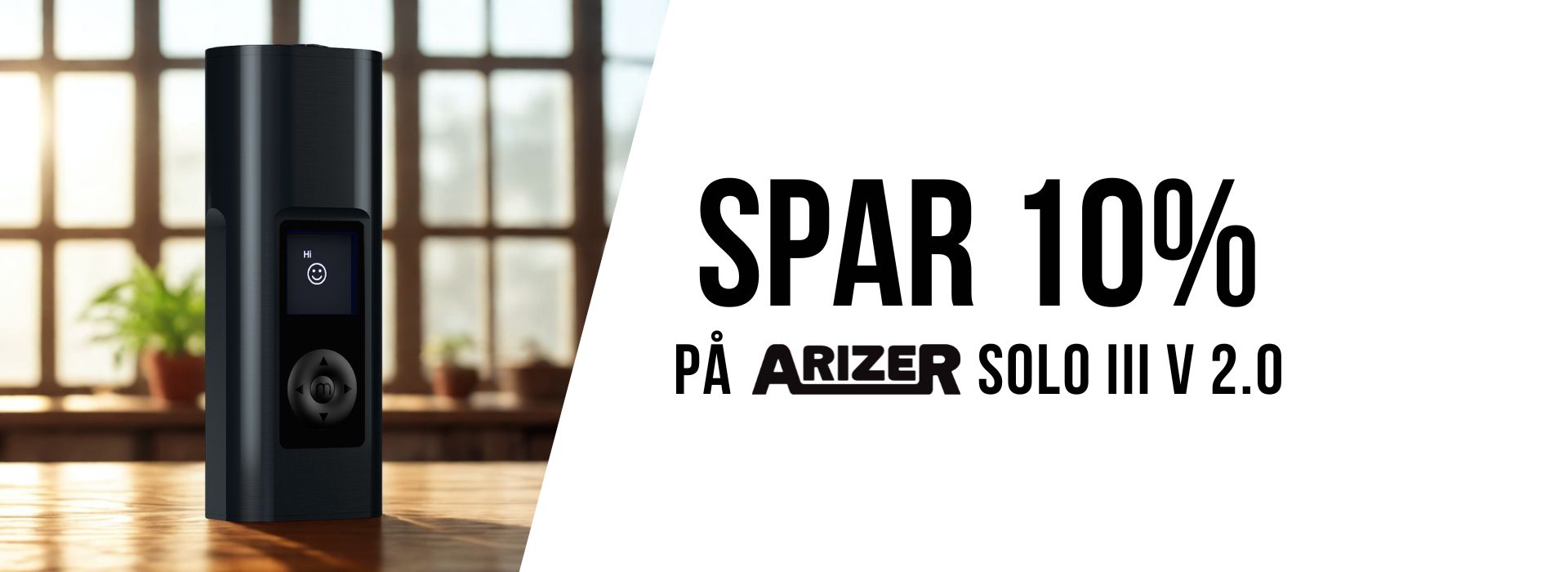 Arizer Solo 3 v 2.0 tilbud